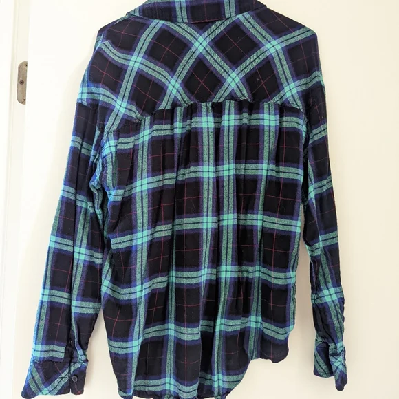 Plaid Button Down - Picture 2 of 5